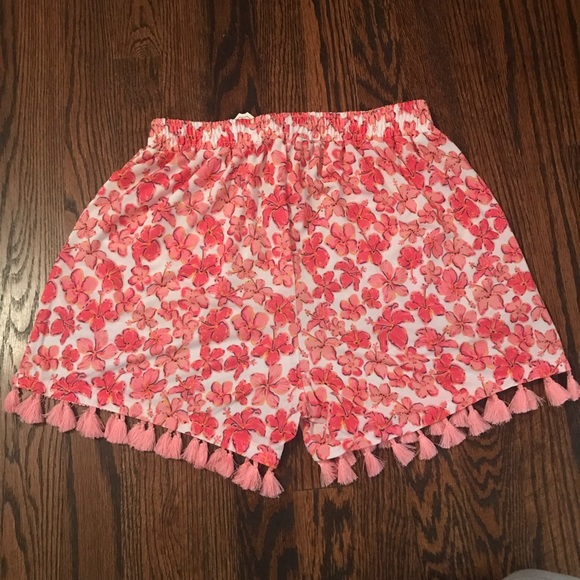 NWT • Simply Southern • Floral Tassel Shorts - Picture 6 of 7